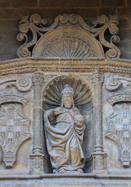 Saint Thomas Church of Haro, La, baba Tanrı heykeli 