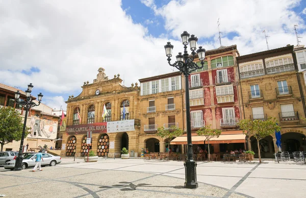 Centro de Haro em La Rioja, Espanha — Fotografia de Stock