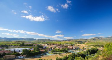 Üzüm bağları Haro, La Rioja, Spain