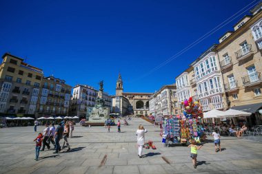 Vitoria-Gasteiz Andre Maria Zuria meydanı