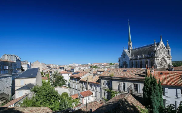 Pohled na Angouleme, Francie. — Stock fotografie
