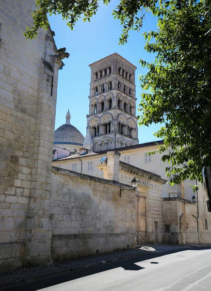 Romanesque Cathedral of Angouleme, France. — Stock Photo, Image