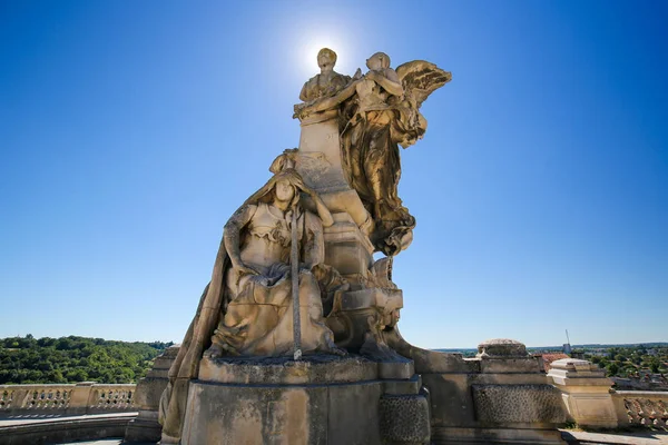 Angouleme, Fransa. Lazare Carnot (1753-1823 heykeli) — Stok fotoğraf