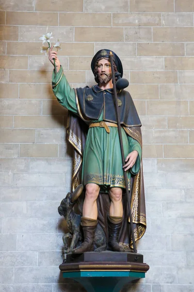 San Giacomo Maggiore Statua nella Cattedrale di Mechelen — Foto Stock