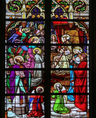 Vitray - İsa cennette