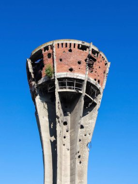 Bozuk su kulesi Vukovar, Hırvatistan
