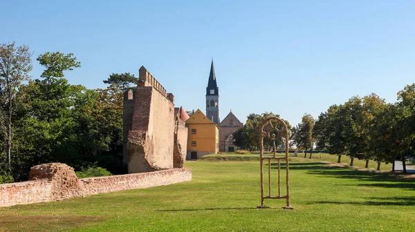 Centro de Vukovar, Eslavônia, Croácia — Fotografia de Stock