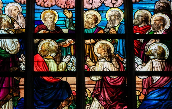 Stained Glass - The Twelve Apostles — Stock Photo, Image