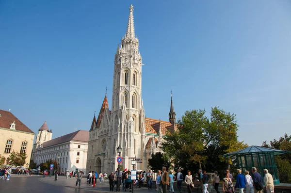 Matthias kilise Budapeşte, Macaristan — Stok fotoğraf