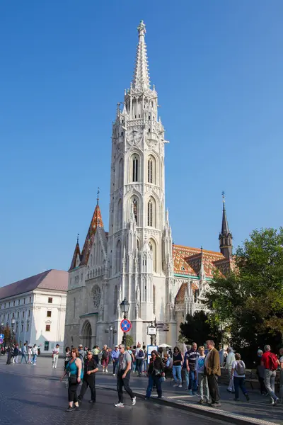 부다페스트, 헝가리에서에서 마 티아 스 교회 — 스톡 사진