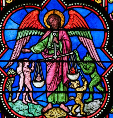 Vitray - Archangel Michael 