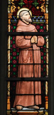 Vitray - Saint Francis Assisi