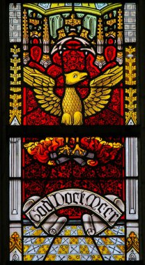 Vitray - Phoenix küllerinden yükselen