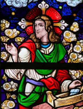 Vitray - marangoz olarak İsa