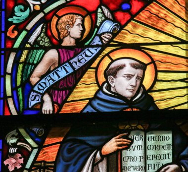 Aziz Thomas Aquinas - vitray