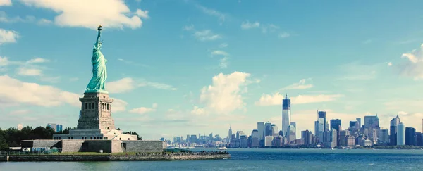 Panorama op Manhattan, New York City — Stockfoto
