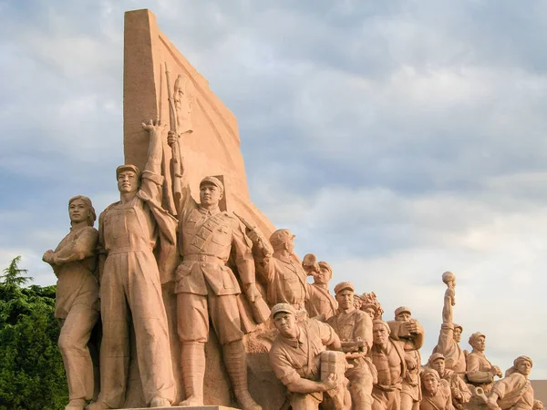 Kızıl Ordu heykeller — Stok fotoğraf