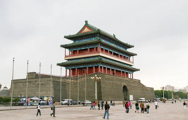 Zhengyangmen Gate i Peking, Kina — Stockfoto