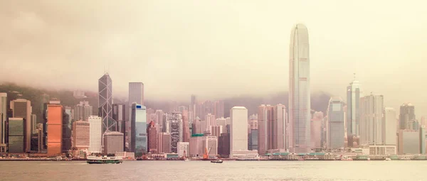 Hong Kong skyline panorama — Stock Photo, Image