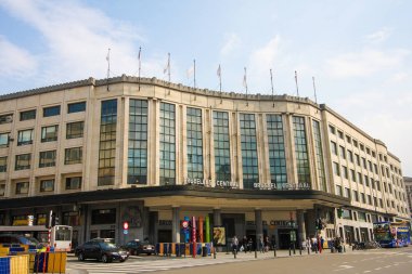 Brüksel Merkez Tren İstasyonu'na Brüksel, Belçika