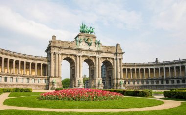 Brüksel - Parc du Cinquantenaire Avrupa Mahallesi