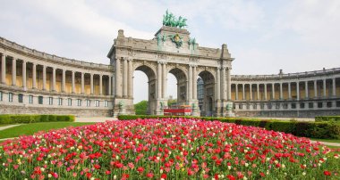 Brüksel - Parc du Cinquantenaire Avrupa Mahallesi