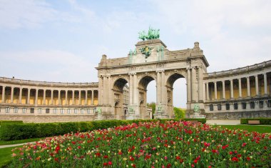 Brüksel - Parc du Cinquantenaire Avrupa Mahallesi