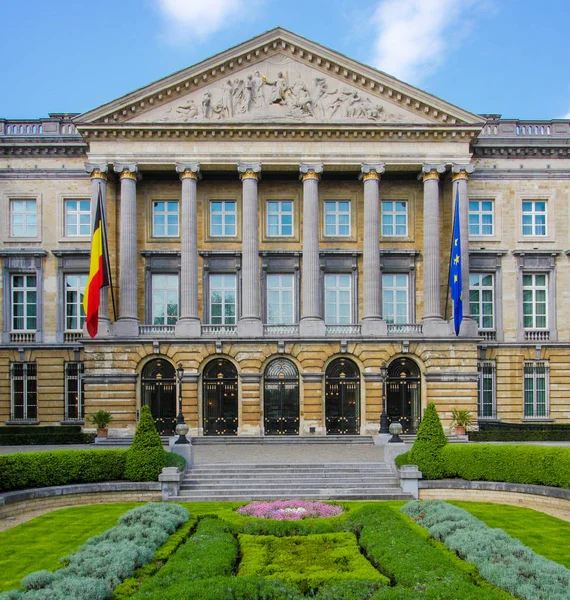 Parlamento belga a Bruxelles — Foto Stock