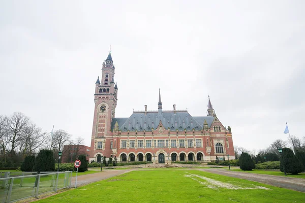 Barış Sarayı Lahey, Hollanda — Stok fotoğraf