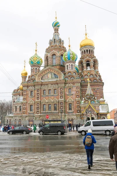 Church of the Savior on Spilled Blood, St. Petersburg, Russia — Stock Photo, Image