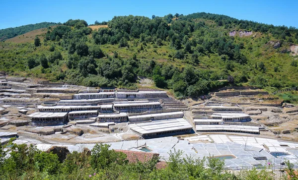 Salinas de Anana i Baskien — Stockfoto