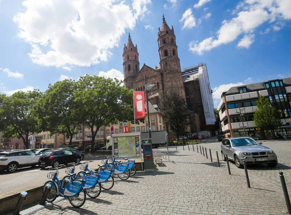 St Peters Church in Worms, Rhineland-Palatinate, Germany — Stock Photo, Image