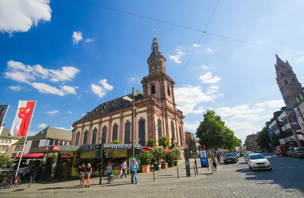 Holy Trinity Church in Worms, Duitsland — Stockfoto