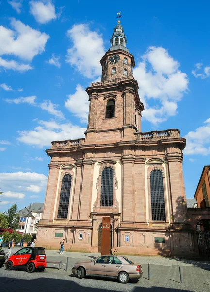 Kostel Nejsvětější Trojice v Worms, Německo — Stock fotografie