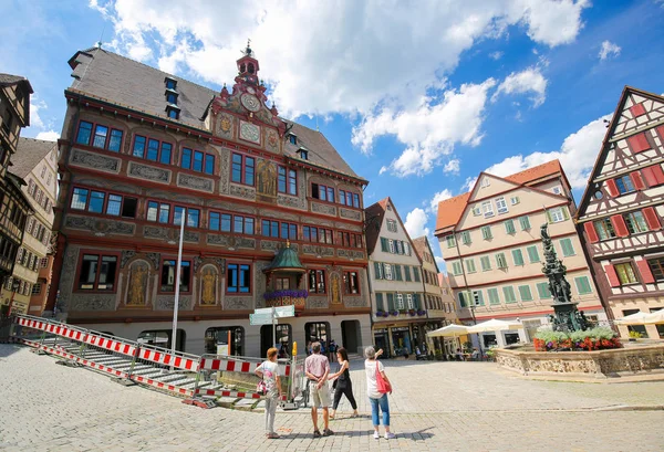 Câmara Municipal de Tubingen, Baden-Wurttemberg, Alemanha — Fotografia de Stock