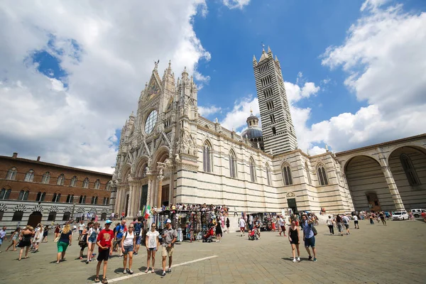 Catedral de Siena, Toscana, Itália — Fotografia de Stock