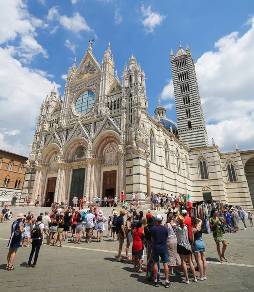 Catedral de Siena, Toscana, Itália — Fotografia de Stock