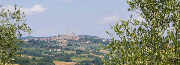 San gimignano, Toscana, Italien — Stockfoto
