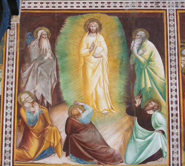Fresco San Gimignano - Jézus feltámadása — Stock Fotó