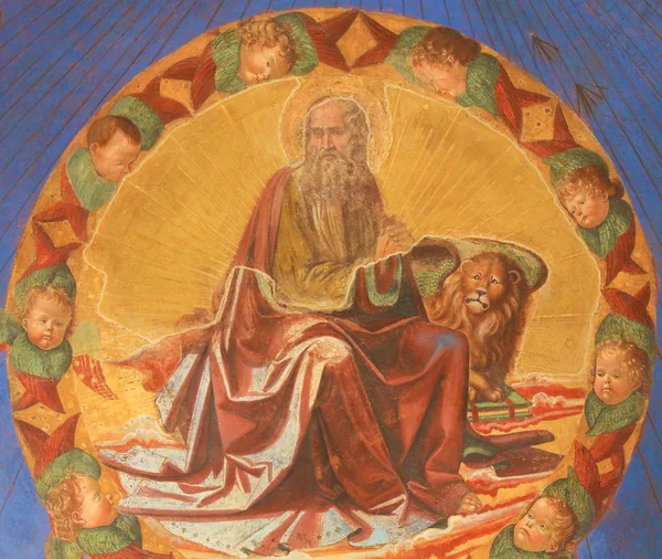 San Gimignano - Mark Evangelist fresk