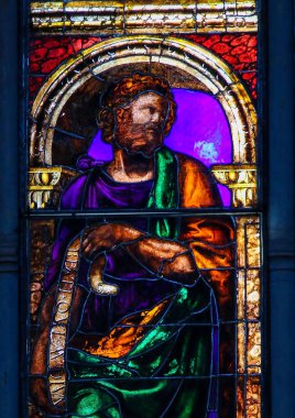 St Luke Evangelist vitray