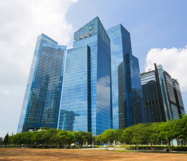 Marina Bay Finans Merkezi, Marina Bay, Singapur