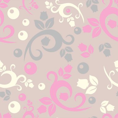 Tasarımınız için zarif, çiçekli, dikdörtgen desenli bir arkaplan