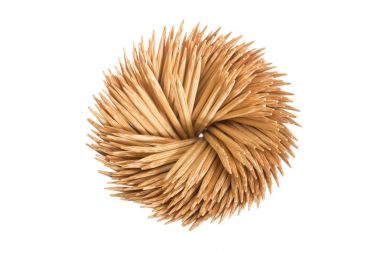 Kürdan izole beyaz arka plan üzerinde .