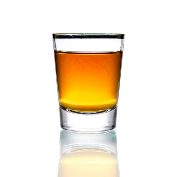 Коктейль Стекло с бренди или виски
 