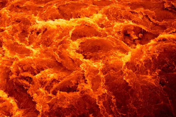 Rio de lava magma. textura de fundo . — Fotografia de Stock