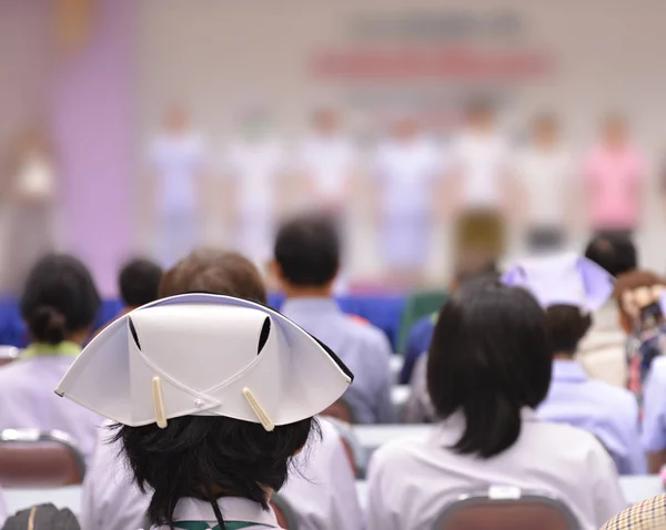 Enfermeras de formación, sala de conferencias . — Foto de Stock