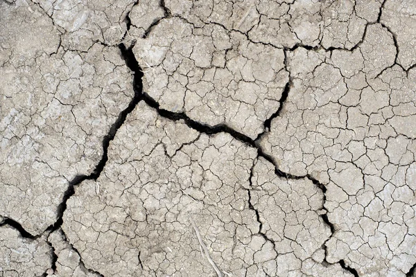 Abstrakte Trockene Rissige Erde Hintergrund — Stockfoto