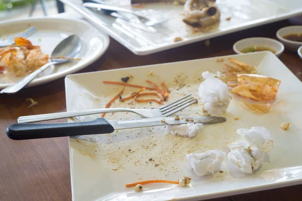 Plate Food Eating Shrimp — Stock Photo, Image