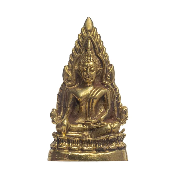 Phra Buddha Chinnarat Brass Phra Sri Rattana Mahathat Temple Phitsanulok — Fotografia de Stock